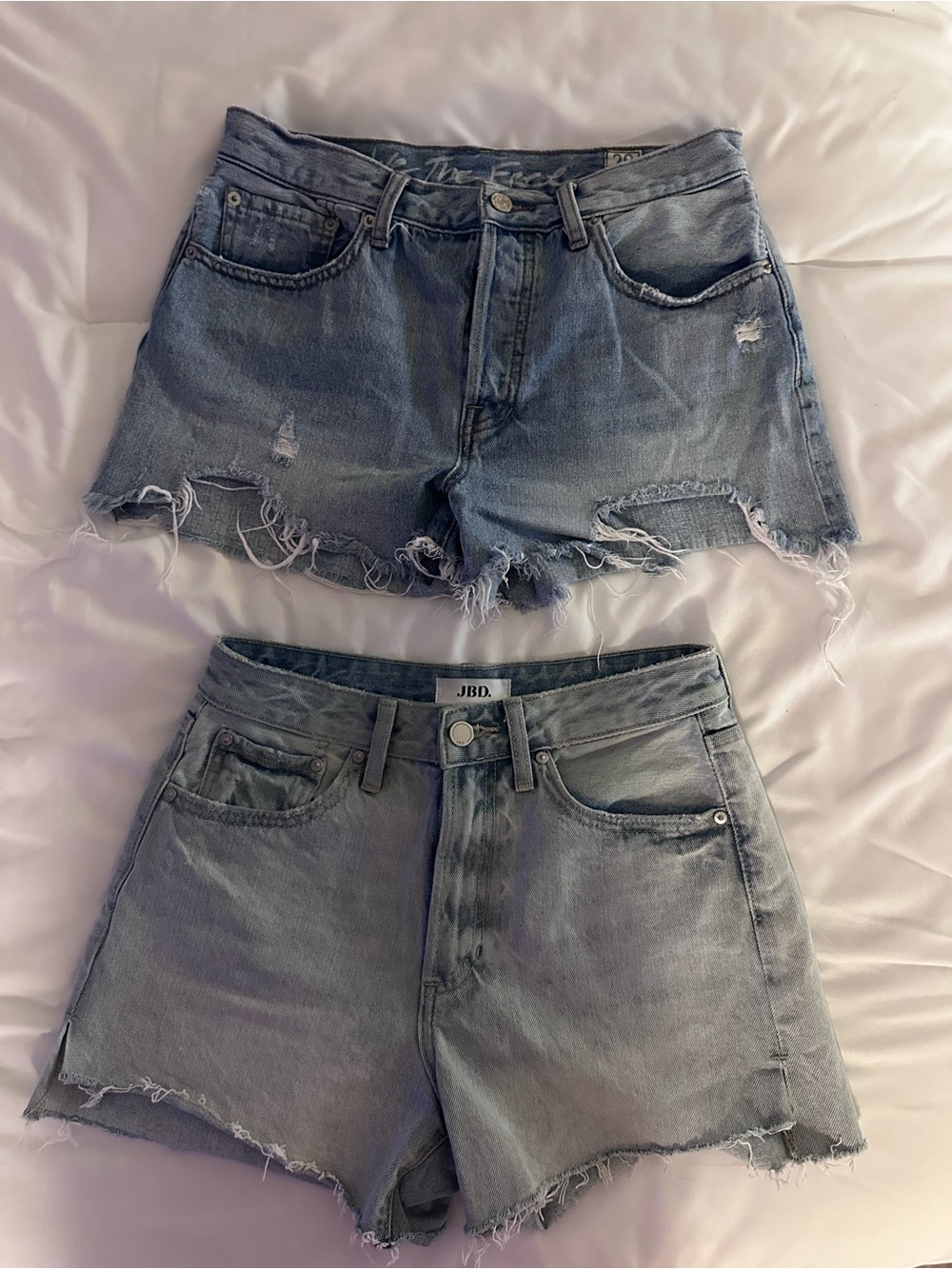 JBD and Free People Denim Jean Shorts